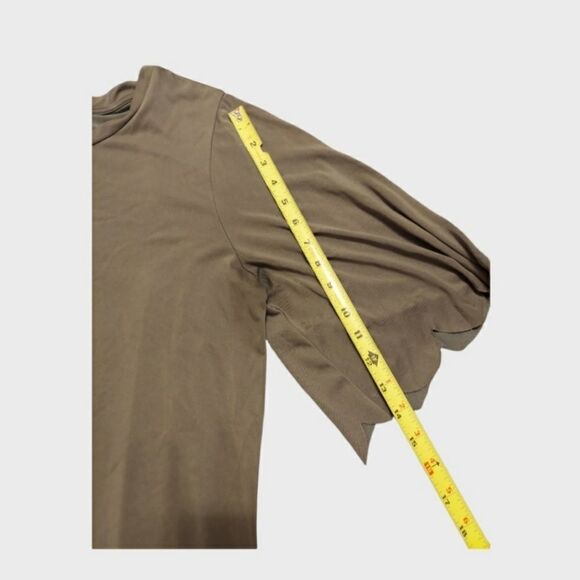 scalloped Umgee top Gray womens Size large - Picture 8 of 8